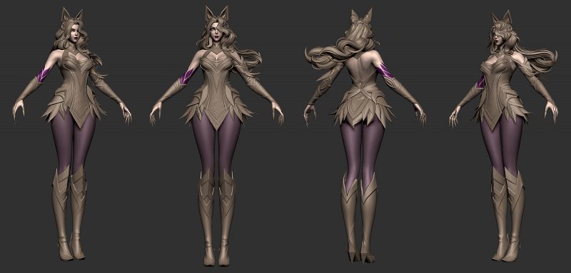 Ahri Coven Splash - Học 3D cùng Art Director Dương Văn Điệp